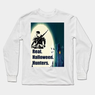 American Army Real Halloween Hunters Long Sleeve T-Shirt